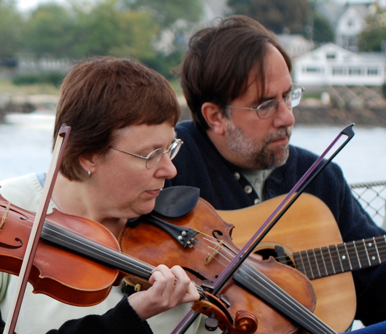 Bob and Jen on the Lannon